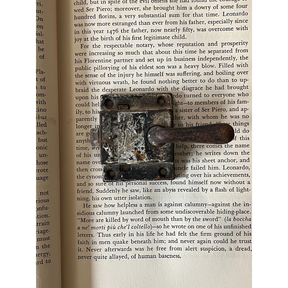 Antique Cast Iron Turn Latch